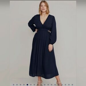 Old Navy cut out Maxi Dress in Navy